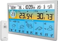 Technoline WD2500 WLAN Wetterstation mit Au&szlig;ensensor, 4-Tage-Wettervorhersage,
