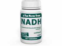 NADH 20 mg vegane Tabletten 60 Stk. - NicotinAmid-Dinucleotid-Hydrogen -