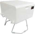 LooSeal EVO Verschwei&szlig;er-Toilette mobil mit Akku, Campingtoilette f&uuml;r Vans,...