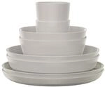Mepal Silueta Geschirr-Set 8-teilig | Outdoor-Geschirr | Nordic White 