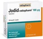 Jodid-ratiopharm 100 &mu;g Tabletten, 50 St&uuml;ck, bei Schilddr&uuml;senerkrankungen |...