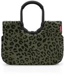 reisenthel loopshopper L teddy leo olive &ndash; Stabile Tasche mit praktischen F&auml;chern