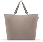 reisenthel shopper XL herringbone mokka &ndash; Ger&auml;umige Shopping Bag und edle