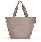 reisenthel shopper M in herringbone mokka &ndash; Ger&auml;umige Shopping Bag und edle