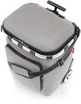 reisenthel carrycruiser Plus in Herringbone Grey &ndash; Tragbarer Einkaufstrolley mit