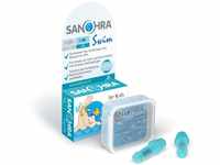 SANOHRA swim Ohrstöpsel für Kinder - wasserdichte Ohrenstöpsel zum Schwimmen...