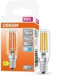 Osram SPECIAL T26 FIL 55 kleine LED-Speziallampe mit Sockel E14, schlanke Form, 4,9W,