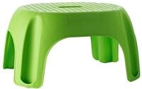 RIDDER Assistent A1102605 Schemel, Tritt, Kinder-Hocker, Eco, gr&uuml;n, ca. 39x24x22 cm