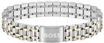 BOSS Jewelry Armband mit Knebelverschluss f&uuml;r Herren Kollektion OWAN aus Edelstahl