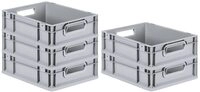 PROREGAL SuperSparSet 5x Eurobox NextGen Economy | Griffe offen |HxBxT...