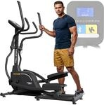 TREX SPORT Crosstrainer f&uuml;r zuhause Argon bis 135kg 32 Stufen Kinomap App