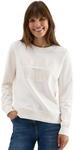 Cecil Sweatshirt mit Wording Vanilla White XXL