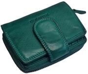 Old River Damen Leder Geldb&ouml;rse Klein, Damen Portemonnaie, Geldtasche mit
