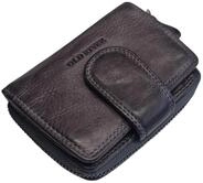 Old River Damen Leder Geldb&ouml;rse Klein, Damen Portemonnaie, Geldtasche mit