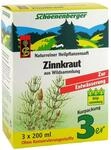 ZINNKRAUT SAFT Schoenenberger Heilpflanzens&auml;fte 3X200 ml