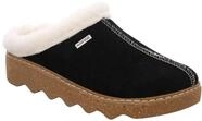 Rohde Damen Hausschuhe Pantoffeln Leder Foggia 6125, Gr&ouml;&szlig;e:42 EU, Farbe:Schwarz