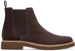 Clarks Stiefelette Clarkdale Easy, Glattleder, Braun, Herren EU 7,5/41,5