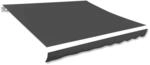 vidaXL Markisenstoff Sonnenschutz Markisentuch Anthrazit 450&times;300 cm Segeltuch