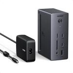UGREEN Docking Station【Nur f&uuml;r Windows-Laptop】 2xHDMI & DP mit 8K/ 4K