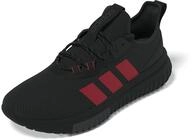 adidas Herren Kaptir 4.0 Shoes, Core Black/Better Scarlet/Carbon, 43 1/3 EU