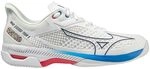 Mizuno Wave Exceed Tour 5 AC, Herren-Tennisschuhe, Undyed White/Spellbound/PaceBlue,