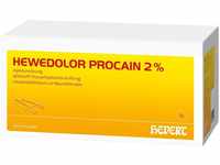 Hewedolor Procain 2% Lokalanästhetikum zur Neuraltherapie, 100.0 St. Ampullen