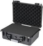 HMF ODK100 Outdoor-Fotokoffer, Transportkoffer mit Rasterschaumstoff | 41 x 32...
