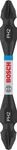 Bosch 1x PRO Impact Schrauberbits mit Doppelklingen und Pick and Click-Index...