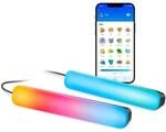 WiZ Gradient Light Bars - RGBIC zeigt mehrere Farben auf einmal an - Einfache