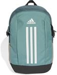 adidas Unisex Power Backpack, powder teal/white, One size