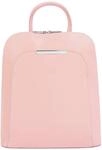 Cluty Rucksack Echt Leder Damen 020010 Made in Italy | Citybag f&uuml;r Shoppingtouren 