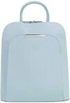 Cluty Rucksack Echt Leder Damen 020010 Made in Italy | Citybag f&uuml;r Shoppingtouren 