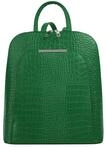 Cluty Rucksack Echt Leder Damen 021373 Made in Italy, Smartphonefach, Daypack aus