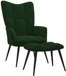vidaXL Relaxsessel mit Hocker Fernsehsessel Sessel Polsterstuhl Stuhl Relaxstuhl