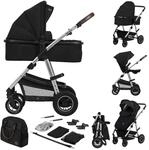 LIONELO Amber Kinderwagen 2 in 1 Kombikinderwagen, Kinderwagen Set mit sportlichen