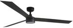 FARO BARCELONA 34293-1TW - wentylator LED CRUISER XL czarny DC