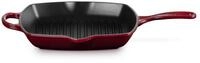 Le Creuset Signature Gusseisen-Grillpfanne, Quadratisch, 26 cm, F&uuml;r alle...