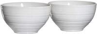 Ritzenhoff & Breker M&uuml;slischalen-Set Suomi, 2-teilig, Cremewei&szlig;, Porzellan