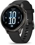 Garmin Venu 4, 41 mm, GPS-Fitness-Smartwach, Schwarz/Schiefergrau | AMOLED Display,
