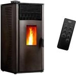 Anita Luft-Pelletofen 12 kW schwarz Sannover
