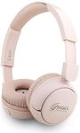 CG MOBILE Guess Bluetooth 5.3 On-Ear-Kopfh&ouml;rer mit metallischem Logo (Pink)