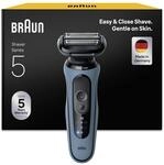 Braun Rasierer Herren Elektrisch Series 5, Rasierapparat, 52-A1000s, Blau 