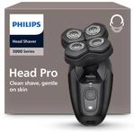 Philips Head Shaver Pro Series 5000 &ndash; Glatzenrasierer, elektrischer Rasierer f&uuml;r