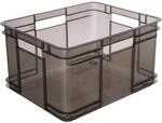 keeeper Transportbox mit Tragegriffen, Euro-Box XL, 28 l, 43 x 35 x 24 cm,...