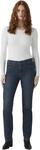 Levi's Damen Jeanshose 314 Shaping mit Stretch-Anteil, Straight Fit, Blau (Eternal