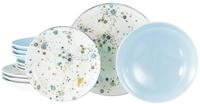 CreaTable, 24257, Serie Candy Drops, 12-teiliges Geschirrset f&uuml;r 4 Personen,...