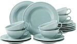Seltmann Weiden Beat Color Glaze Teeservice 18-teilig | Brotteller (17 cm), Teetassen
