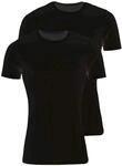 Marvelis Herren T-Shirt Rundhals T-Shirt Body-Fit,Jersey