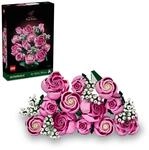 LEGO Botanicals Rosa Rosenstrau&szlig; - Set mit Kunstblumen f&uuml;r Erwachsene - 12