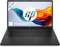 HP Laptop mit 17,3" HD+ Display, Intel Celeron N4500120, 8 GB DDR4 RAM | 256 GB SSD,